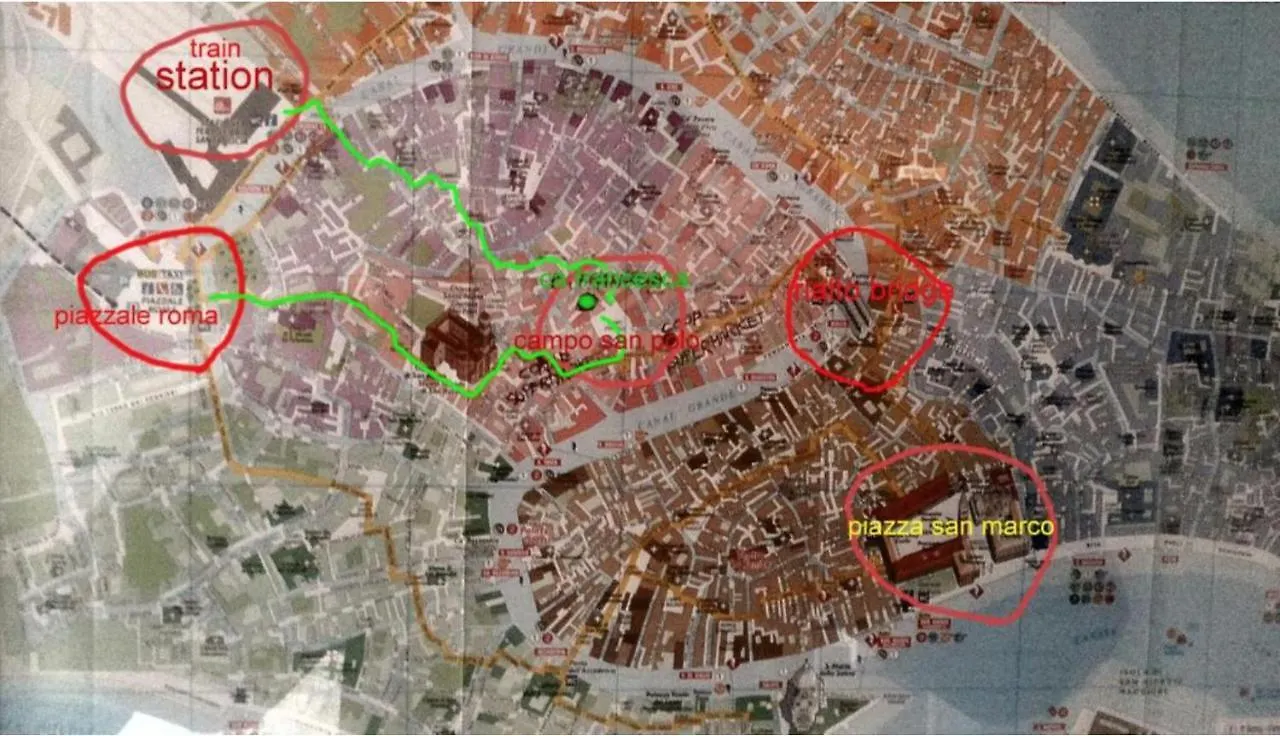 威尼斯Palazzina San Polo 2151公寓 威尼斯